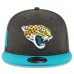 Youth Jacksonville Jaguars New Era Black/Teal 2018 NFL Sideline Home 9FIFTY Snapback Adjustable Hat 3059337